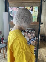オーストヘアーベンヌ(Aust hair Bennu) ホワイトミルクティー×ボブ