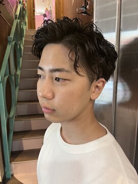 アヴァンス 天王寺店(AVANCE.) アップバングスタイル