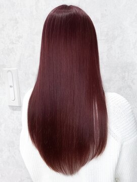 デミヘアー(Demi hair) ボルドー×髪質改善カラー