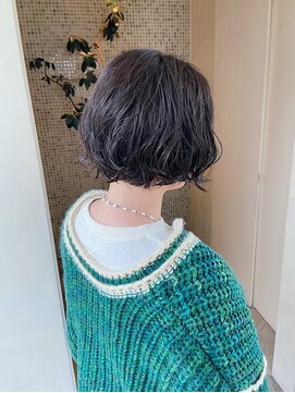 トップヘアー スパアンドリラクゼーション 安城(spa&relaxation) ボブパーマ/パーマスタイル/ショートボブ