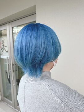 アルレン(Allen) アイスブルー【ペールカラー/ブリーチ/宇都宮】