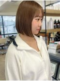 熊本/透明感カラー/ボブ
