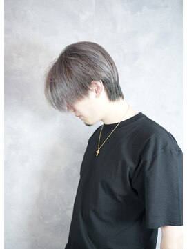 ルーム(ROOM) メンズシャドールーツ/ブリーチ/韓国マッシュ/ダークアッシュ