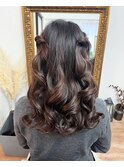 ハーフツインヘアー