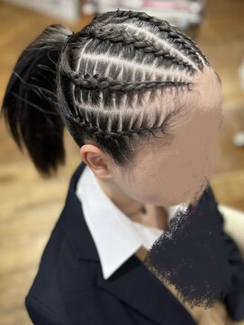 アドネス(ADNESS) コーンロウポニーテール