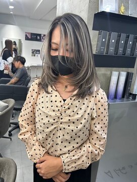 キング 枚方店(K!ng) 縮毛矯正髪質改善ハイライトレイヤーカット枚方美容室エクステ