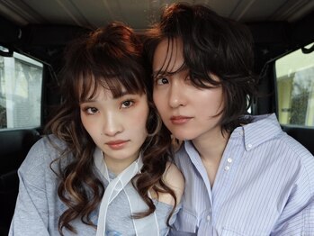 cope'u emu　レイヤーカット/縮毛矯正/レイヤー/ブリーチ縮毛矯正【クペウ エミュー】