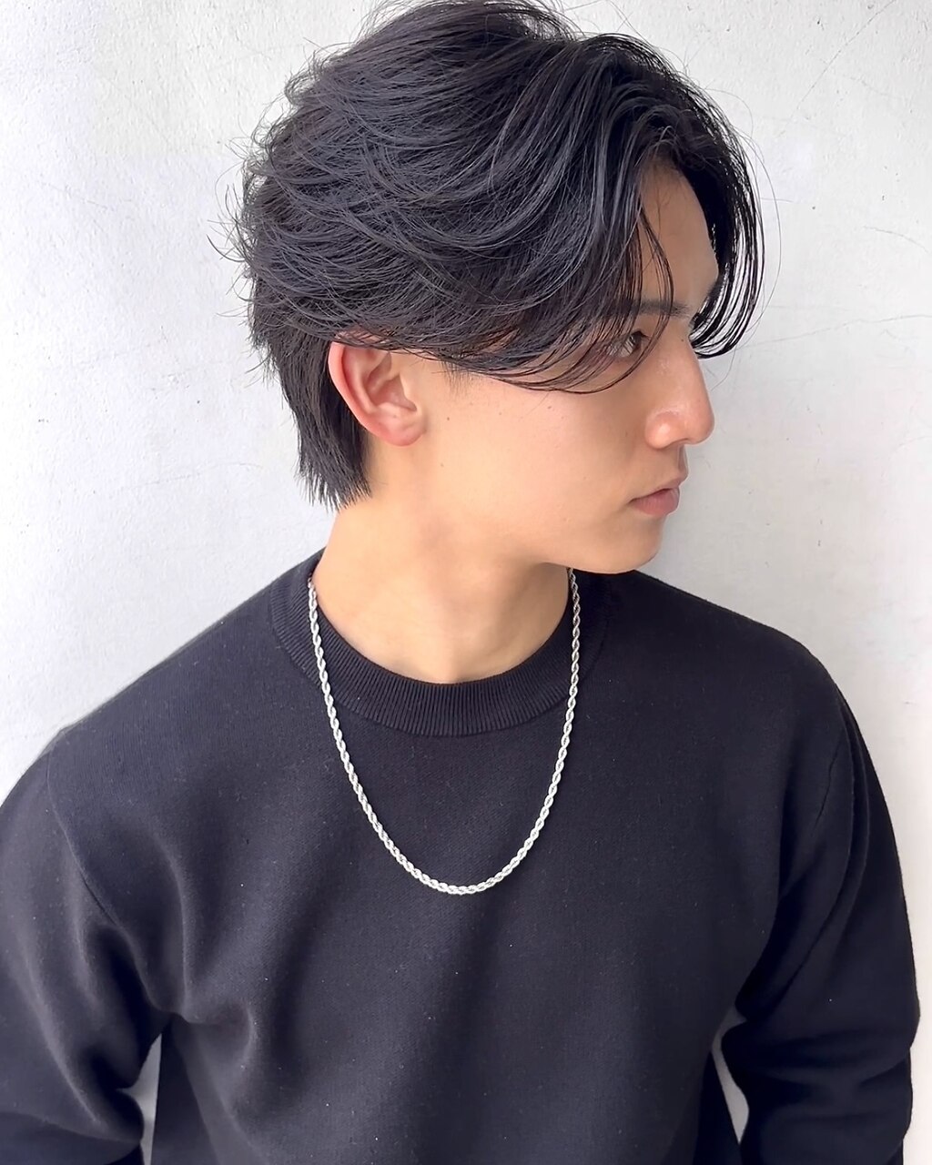 王道フェザーパーマ：L245558774｜エン(EN)のヘアスタイル