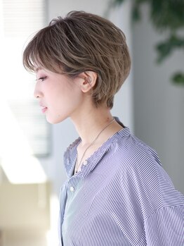 アンヘア(unhair)の写真/【超音波トリートメント】CUT+艶カラー+超音波TR¥9900♪潤い質感×極上の艶で今迄にないカラー体験を♪千葉