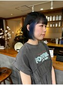 顎ラインボブ/インナーカラー