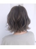 ＃オリーブアッシュ#オリーブカラー#ボブ#イルミナカラー