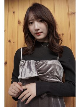 ブゾン(buZon) 【buZonブゾン】パーマ風ニュアンスロングスタイル