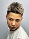 カット×アッシュグレージュ[原宿/MEN'S/学割U24/メンズ］