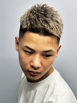 メッツ 原宿(METS) カット×アッシュグレージュ[原宿/MEN'S/学割U24/メンズ］