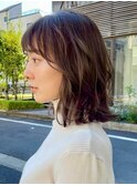 イメチェン/ホワイトブロンド/外ハネボブ/美髪/表参道/髪質改善