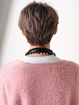 リップスヘアー 梅田(LIPPS hair) ミルクティーラウンドマッシュショート