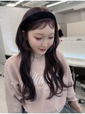 【nana】チャンモリパーマ　羽エクステ　