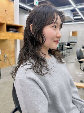 テトヘアー(teto hair) ミディアムパーマ　ゆるめパーマ　レイヤーパーマ　スパイラル