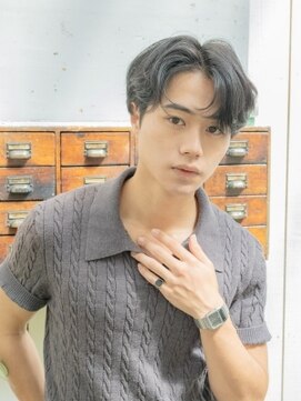 Men's A BY WHO 江坂【メンズエーバイフー】 Men's A BY WHO 江坂/ニュアンスパーマ/ツーブロック