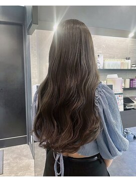 ケンジ 横浜(KENJE) ワンカラー/オリーブベージュ/ベージュ/透明感カラー