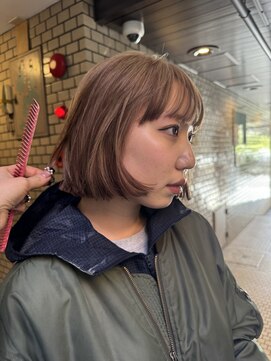 ツイッグ バイ ヤード(twig by YARD.) ローライトミックスカラーボブ◎