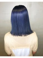 イロ ジェイアール JR奈良店(IRO) ダブルカラー《ネイビーブルー》