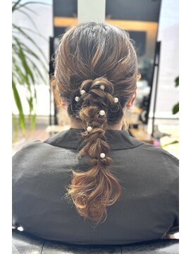 コティ(Kotii) 編みおろしへアレンジ♪