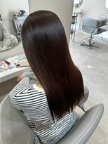 ベル サウス(BHEL south)&nbsp;津市ロングレイヤーカットハッシュカット透明感カラー重めロング
