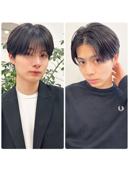コローレ 佐賀(COLORE)の写真/再現性の高いカットであなたのカッコ良さに磨きを!パーマで周りと差をつけ横顔までキマるスタイルをご提案!