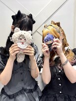 ハウス(HAUS.)&nbsp;立体リボンハーフツイン★横浜ヘアメ