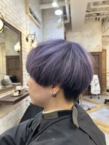 リリー 鷺沼店(RILLY) 〈キシタクヘアー〉ツートン×刈り上げショート