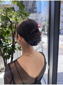 【藤岡】上品タイトまとめ髪