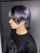 コエル(KOER)&nbsp;ブラックデザイン×スモーキーラベンダーウルフ