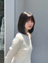キユ(qiyu)&nbsp;簡単スタイリング大人ミディアムボブ[広島/八丁堀]