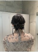 お呼ばれツインヘア