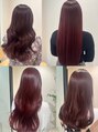 アメリ(ameri) ブリーチなしで作る高彩度の《ピンクカラー》で女性らしさ満載♪