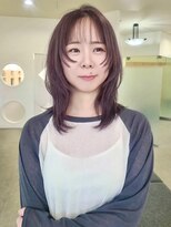 スパ ヘアーデザイン(SPA hair design)&nbsp;バイオレットグレーカラー