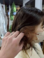 ヘアメイクボッカ(hair make Bokka)&nbsp;インナーカラー×レイヤーミディアム