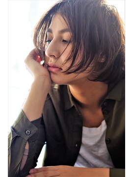 リマ(RIMA) 【RIMA】外国人風☆マッシュなナチュラルボブにクラシカルさを