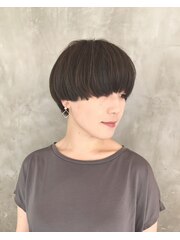 [helvetica hair] モードマッシュ×ハイライト＊島村知世