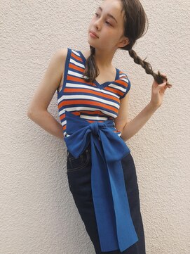 ベル 表参道店(Belle) 梅雨対策＊ねじりアレンジ＊ヘアセット《Belle表参道》