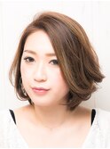 小顔ショートボブ