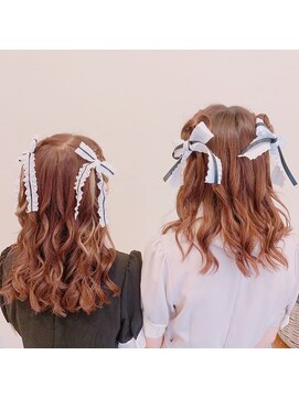 ヘアメイクアンドセットサロン リッコ(Hair make&set salon Ricco) 推し活ヘアセット！コンサートヘア梅田ヘアセットRicco