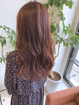 セロ 東辻井店(SERO) 【セロ東辻井】オレンジベージュ、ランダムカール