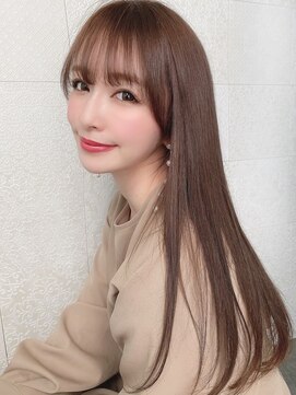 ロンド ロビン 栄(Lond robin) 【Lond robin】伊藤ガク 縮毛矯正/ストレート/くすみブルー