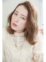 フィガロ ウメダ(FIGARO UMEDA)&nbsp;ハイトーン無造作ウェーブヘア