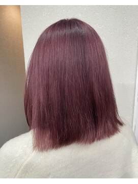 アジールヘア 所沢プロペ通り店(agir hair) カシスピンク