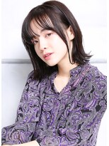 クラッチ 博多(CLUTCH)&nbsp;大人可愛い２０代３０代４０代小顔暗めカラー 外ハネボブD5