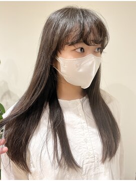 無造作くしゃ可愛い前髪パーマ