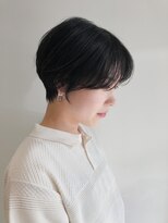 スペックホルダー(Spec Holder)&nbsp;大人可愛い20代30代40代黒髪ショートボブ丸みショート